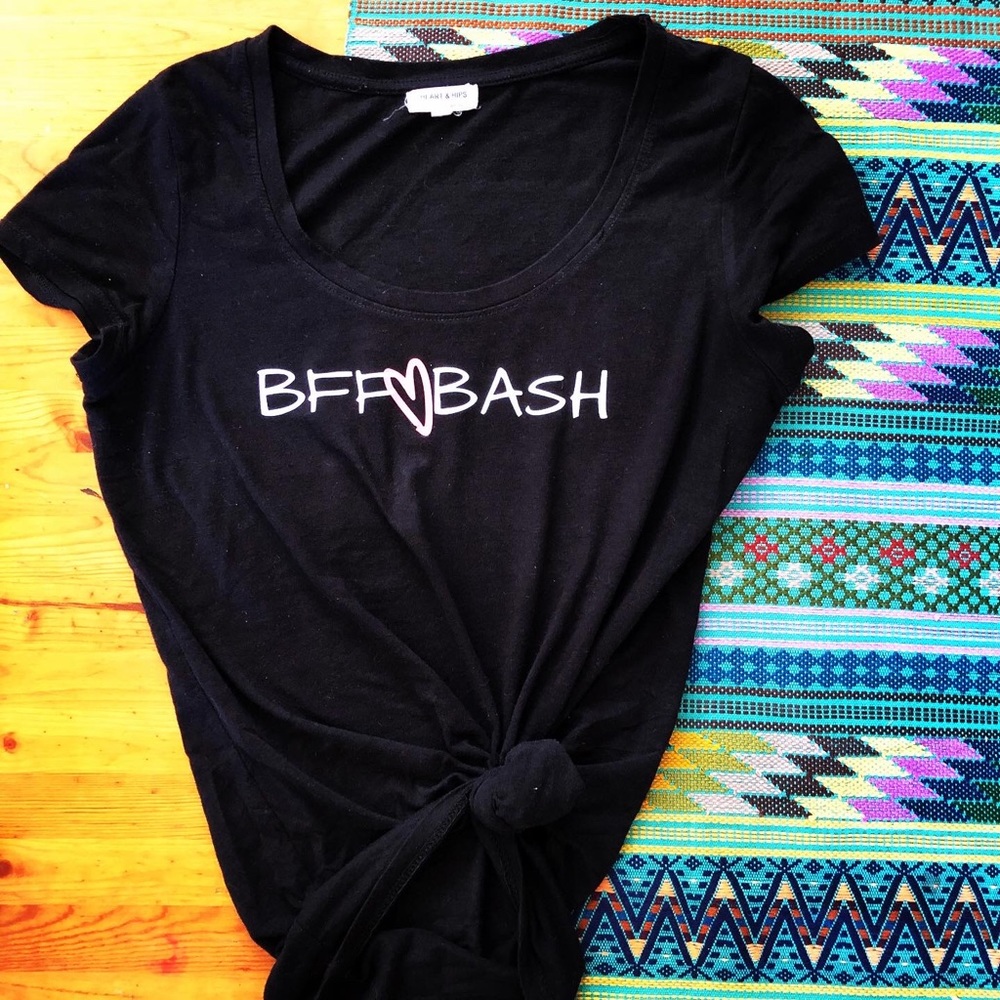 BFF Bash Tshirt. Beauty fun fitness in quarantine